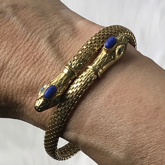 Cobra Coil Bracelet Gold Stella&Dot - Picture 2 of 6
